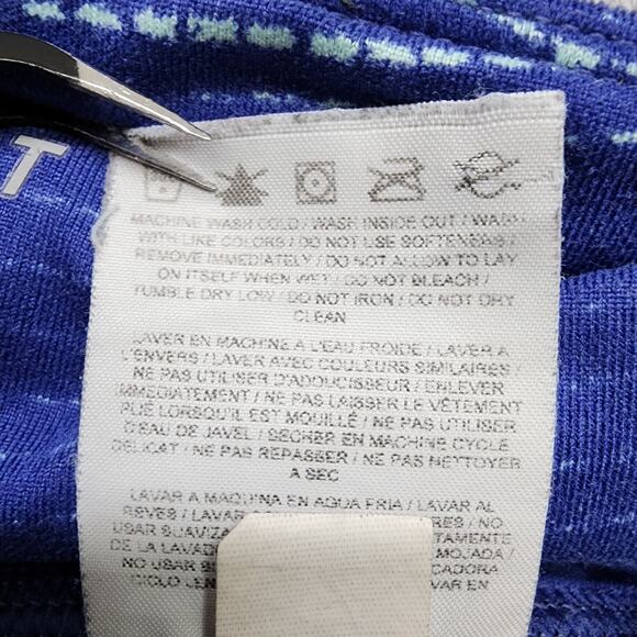 Nike Running Pants Womens M Blue Epic Run Training Legging Drawstring Zip Pocket - Picture 10 of 16